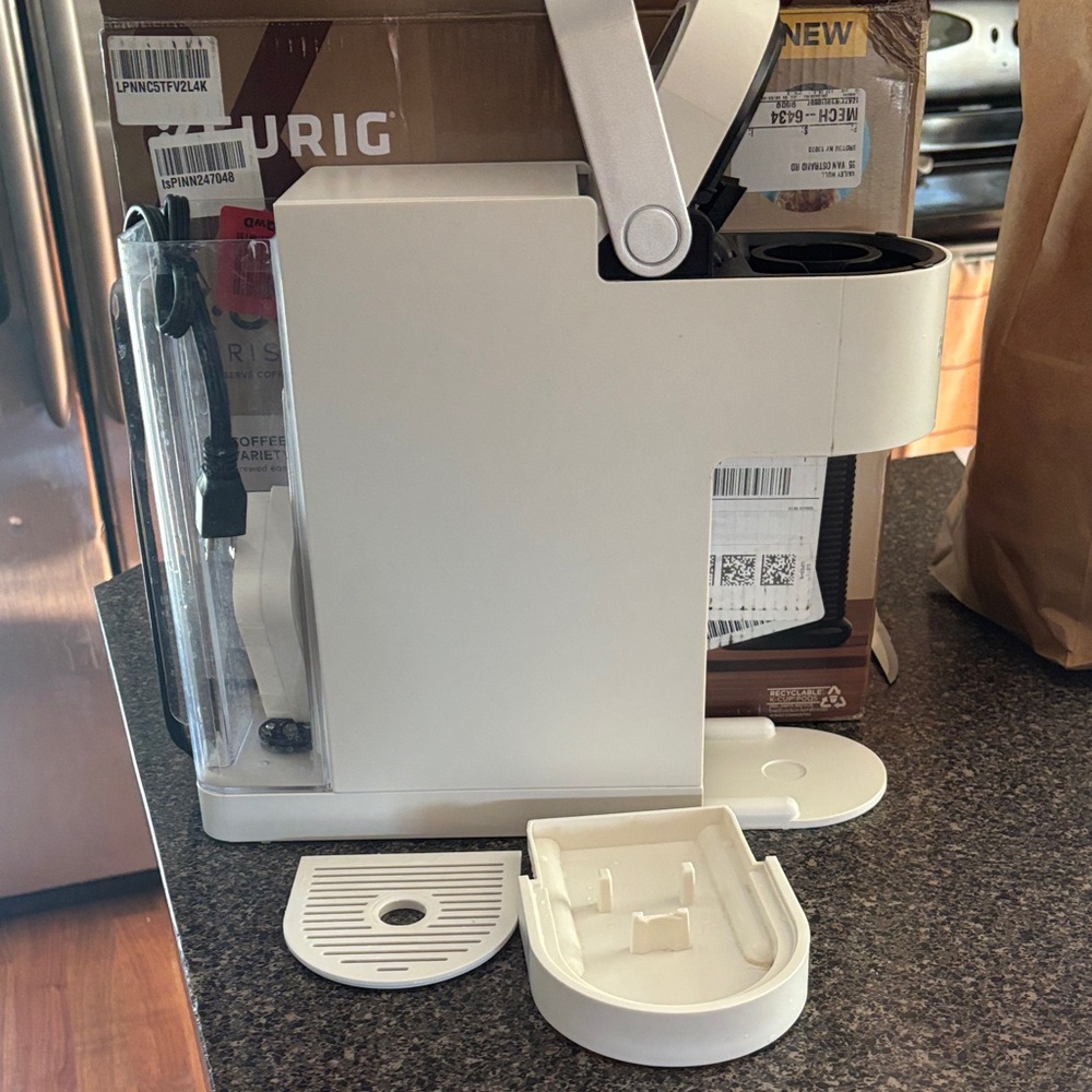 Keurig Compact White Coffee Brewer